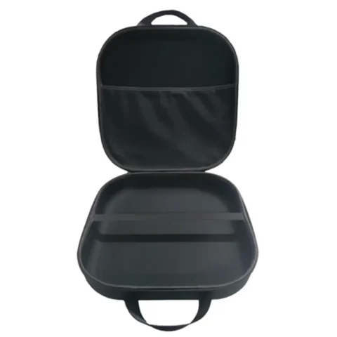 eva-kabel-koffer Foto eines schwarzen EVA-Ladekabel-Koffer