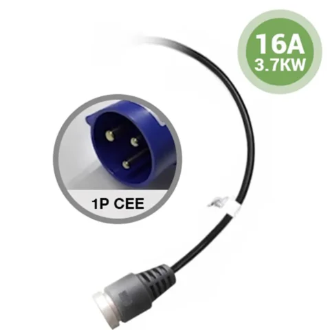 Foto des 16A 1-phasigen CEE-Adapters