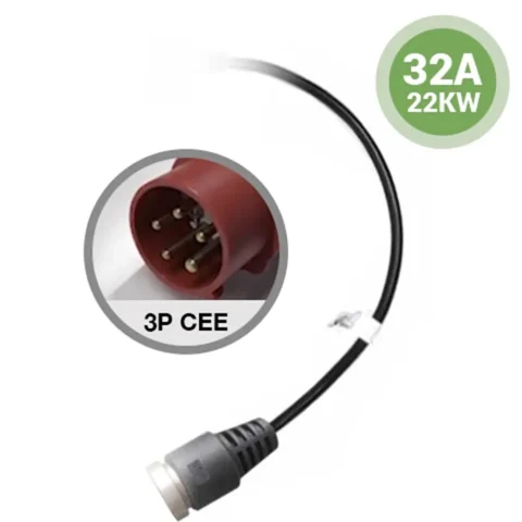 Foto des 32A 3-Phasen-CEE-Adapters