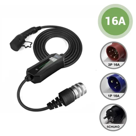 kia-multi-adapter-16a-11kw-bild Foto des 16A-Multiadapter-EV-Ladegeräts