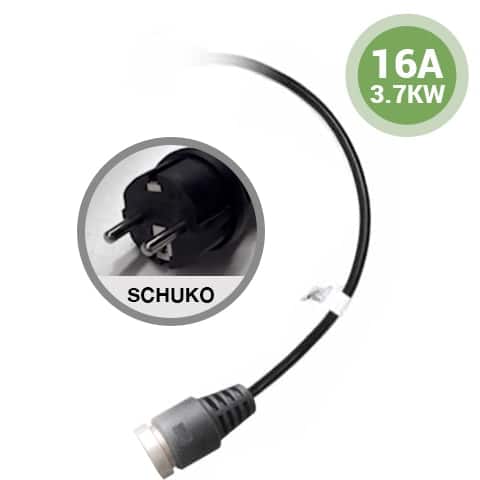 Multiadapter Stecker – 2 Pole Schuko 16A